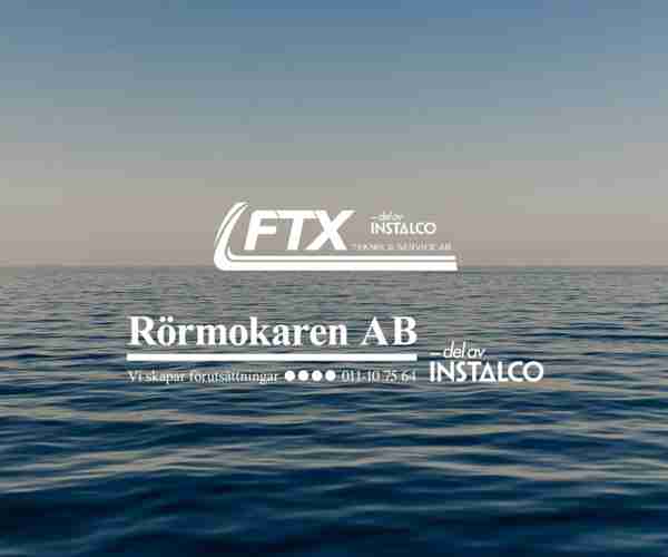Rörmokare utfört av Ftx Teknik & Service AB i Norrköping